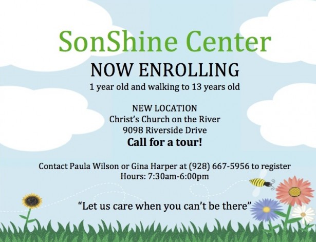 SonShine Center Flyer 1